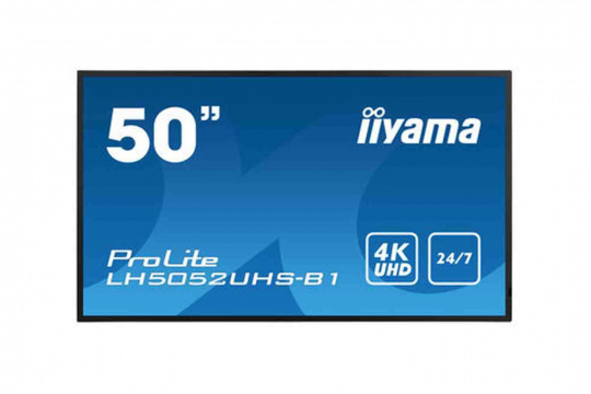  Фото информационный дисплей iiyama 50" lh5052uhs-b1 - фото 1