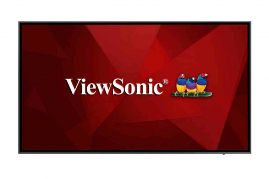  Фото информационный дисплей viewsonic 75" cde7520-w - фото 1