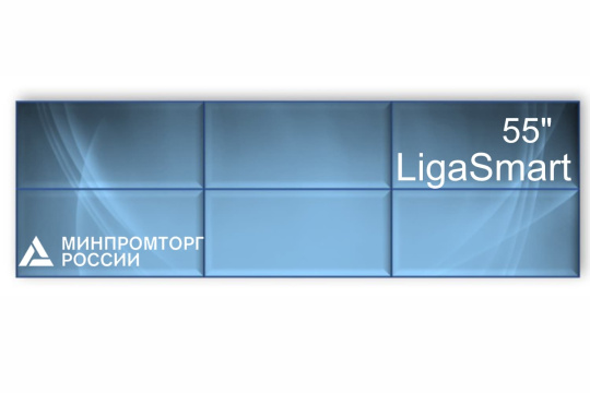 Изображение Видеостена 3x2 LigaSmart 55"  V 55.32