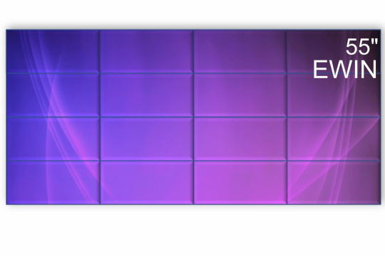 Изображение Видеостена 4x4 EWIN 55" BP55L
