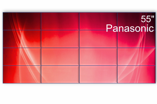 Изображение Видеостена 4x4 Panasonic 55" TH-55LFV9W